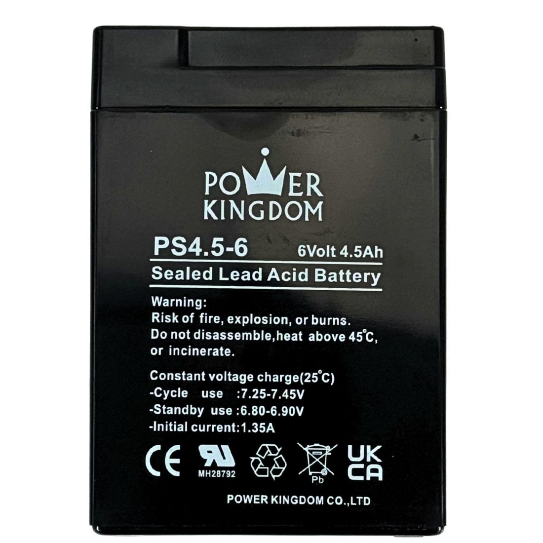 6VDC 4.5Ah Battery-302405088